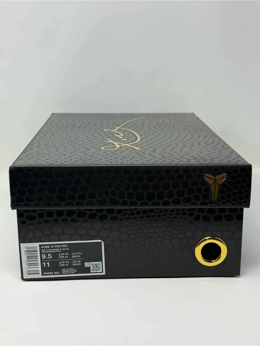 Size 9.5 - Nike Kobe 4 Draft Day Pack  Los Angeles Lakers